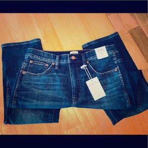 NWT J.Crew Vintage Straight Jeans size 29